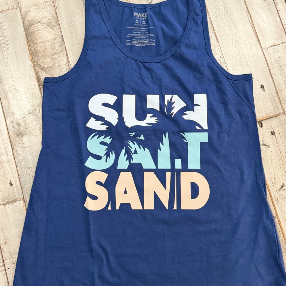 Sun/Salt/Sand Navy Tank *Brand NEW* - Medium
